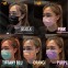 【KL Rdy Stock】Adult FULL COLOR 3 Ply MASK BFE <95% Disposable Earloop  Face Mask With Box . Good Quality COLOUR Mask