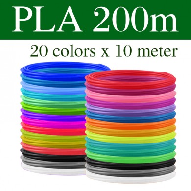 PLA/ABS Filament For 3D Pen Print Plastic 10/20 Rolls 10M Diameter 1.75mm 200M Plastic Filament for 3D Pen 3D Printer pen PLA/ABS Filament For 3D Pen Print Plastic 10/20 Rolls 10M Diameter 1.75mm 200M Plastic Filament for 3D Pen 3D Printer pen