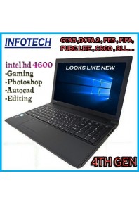 ( Gaming 4th Gen @ intel hd 4600 ) Toshiba B554 i3 4th Dvd Usb3.0 Laptop (Condition Macam Baru )
